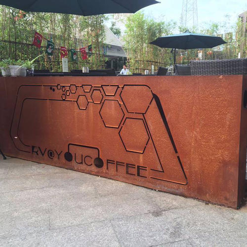 鐵銹藝術漆施工效果展示！沉重的藝術氣息！